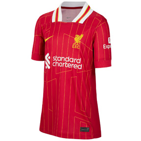 Nike Youth Liverpool Soccer Jersey (Home 24/25)