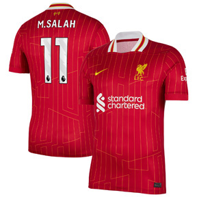 Nike Youth Liverpool Salah #11 Soccer Jersey (Home 24/25)
