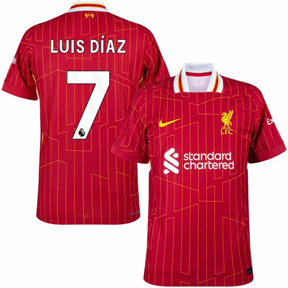 Nike Liverpool Diaz #7 Soccer Jersey (Home 24/25)