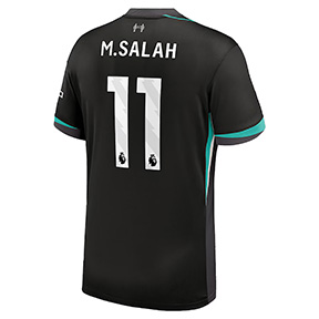 Nike Youth Liverpool Salah #11 Soccer Jersey (Away 24/25)
