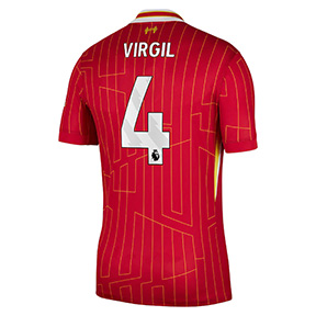 Nike Youth Liverpool Virgil #4 Soccer Jersey (Home 24/25)