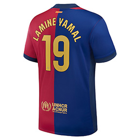 Nike Youth Barcelona  Lamine Yamal #19 Jersey (Home 24/25)