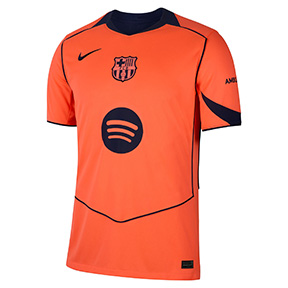 Nike  Barcelona  Soccer Jersey (Alt 25/26)