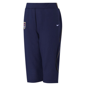 Nike Womens USA USWNT USA Knit 3/4 Soccer Pant (Navy/Gold)