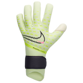 Nike GK Phantom Shadow Soccer Goalie Glove (White/Volt/Pink)