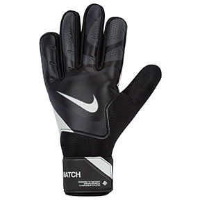 Nike GK Match  Goalie Gloves (Black/Dark Grey/White)