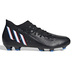 adidas Predator Edge.3 FG Soccer Shoes (Black/White/Vivid Red)