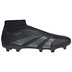 adidas  Predator 24 League Hi Laceless LL FG (Black/Carbon)