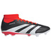 adidas  Predator 24 League Hi FG Soccer Shoes (Black/White/Red)