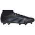 adidas  Predator 24 League Hi FG Soccer Shoes (Black/Carbon)