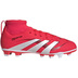 adidas Youth   Predator Club Sock Firm Ground Shoes (Red/White)