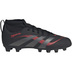 adidas Youth   Predator Club Sock FG Soccer Shoes (Black/Red)