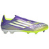 adidas  F50 League Laceless FG Shoes (Purple Rush/Lemon)