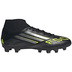 adidas  F50 Club Mid FG Soccer Shoes (Black/Iron/Lemon)