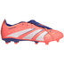 adidas  Predator  League FT FG Soccer Shoes (Coral/White/Orange) - $99.95