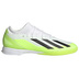 adidas  X CrazyFast.3 Indoor Soccer Shoes (White/Black/Lemon)