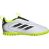 adidas Youth  Goletto IX Laceless Turf Shoes (White/Black/Lemon)