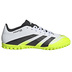 adidas  Predator Club Turf Soccer Shoes (White/Black/Lemon)