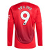 adidas Manchester United Hojlund #9 LS Jersey (Home 24/25)