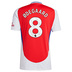 adidas Arsenal Odegaard #8 Soccer Jersey (Home 24/25)
