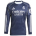 adidas Real Madrid Long Sleeve Soccer Jersey (Away 25/26)