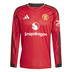 adidas Manchester United Long Sleeve Soccer Jersey (Home 25/26)