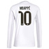 adidas Real Madrid Mbappe #10 Long Sleeve Jersey (Home 25/26)