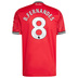 adidas Manchester United Fernandes #8 Soccer Jersey (Home 25/26)