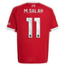 adidas Youth Liverpool Salah #11 Soccer Jersey (Home 25/26)