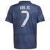 adidas Youth Real Madrid Vini Jr. #7 Soccer Jersey (Away 25/26)