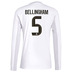adidas Real Madrid Bellingham #5 Long Sleeve Jersey (Home 25/26)