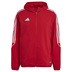 adidas Tiro 23 League Soccer Windbreaker Hoody (Red/White)