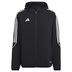 adidas Tiro 23 League Soccer Windbreaker Hoody (Black/White)