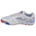 Joma Mundial 2302 Indoor Soccer Shoes (White/Silver/Blue)