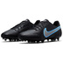 Nike Tiempo Legend 9 Academy FG Soccer Shoes (Black/Blue/Iron Grey)