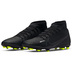 Nike Mercurial Superfly 9 Club FG Soccer Shoes (Black/White/Volt)