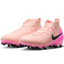 Nike Youth  Phantom Luna 2 Academy FG Soccer Shoes (Crimson/Pink)