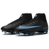 Nike    Zoom  Mercurial Superfly 10 Academy FG (Black/Ice Blue)