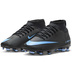 Nike Youth Mercurial Superfly 10 Club FG (Black/Ice Blue)