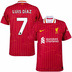 Nike Liverpool Diaz #7 Soccer Jersey (Home 24/25)