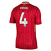 Nike Youth Liverpool Virgil #4 Soccer Jersey (Home 24/25)