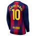 Nike Barcelona Lamine Yamal #10 Long Sleeve Jersey (Home 25/26)