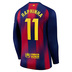 Nike Barcelona Raphinha #11 Long Sleeve Jersey (Home 25/26)