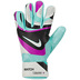 Nike Youth GK Match Goalie Gloves (White/Turquoise/Fuchsia)